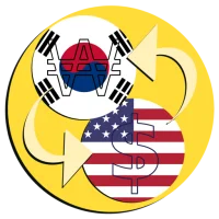 Won Dollar Converter KRW / USD